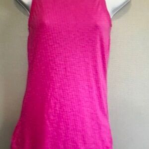ATHLETA Loose Fit Sleeveless Tank Top Pink Womens XXS